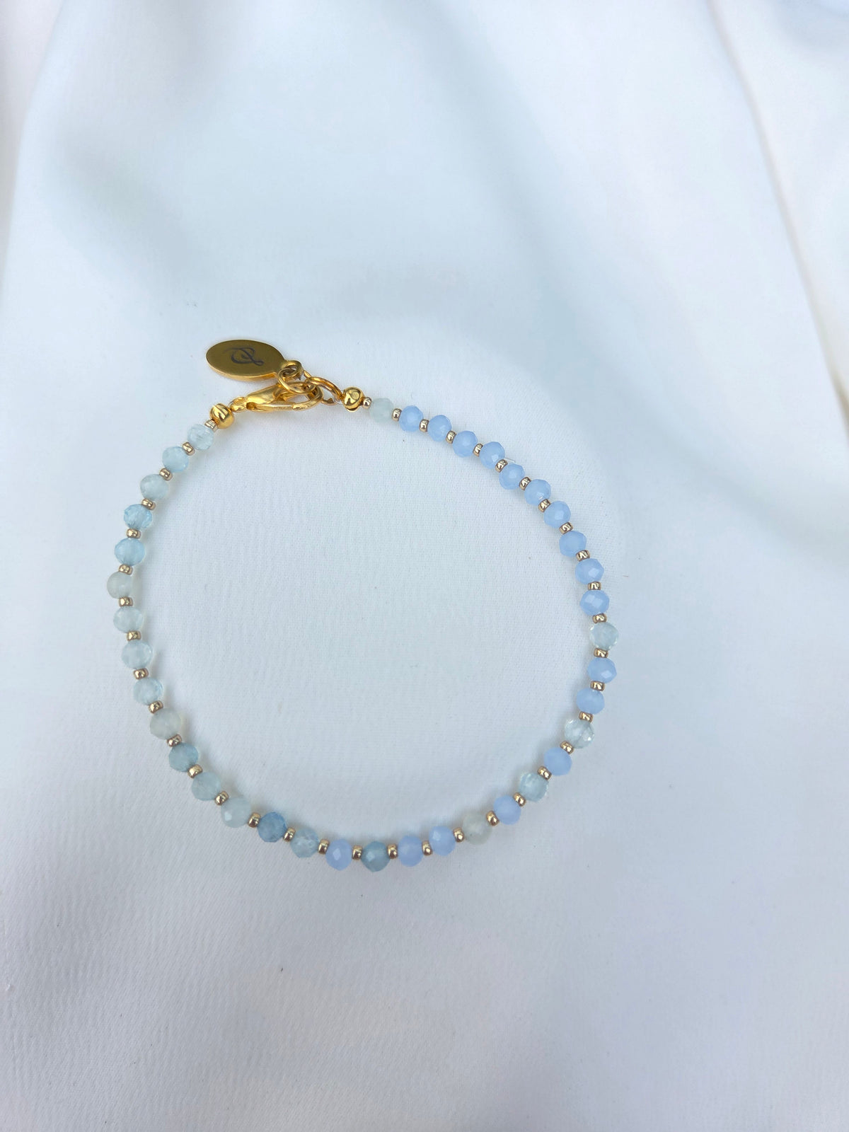 Armband Aquamarijn