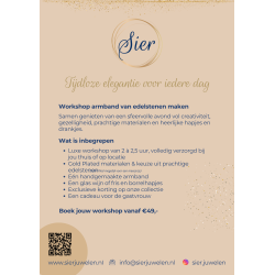 Workshop armband van edelstenen maken