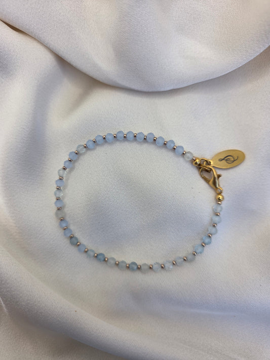Armband Aquamarijn