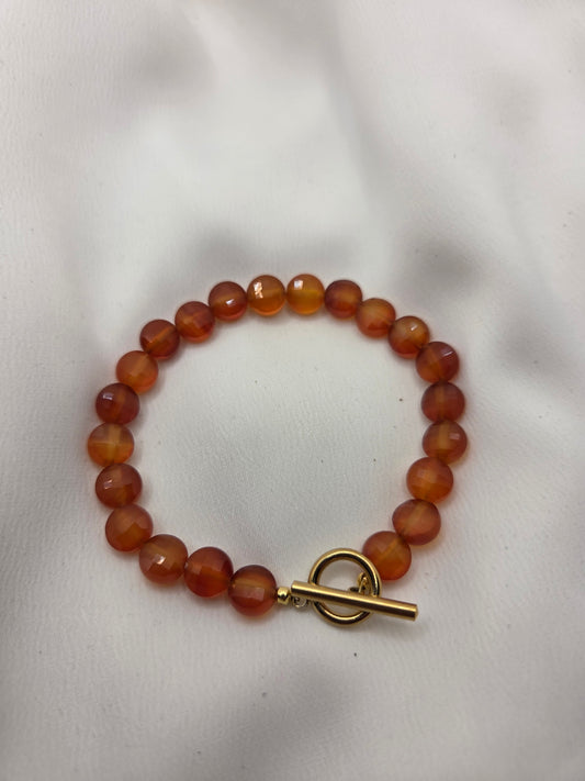 Armband Carneool