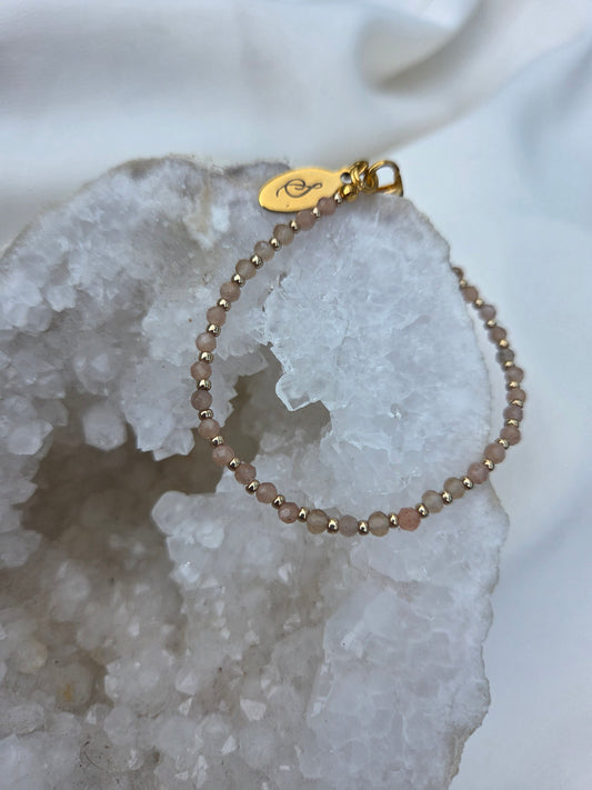 Armband Maansteen