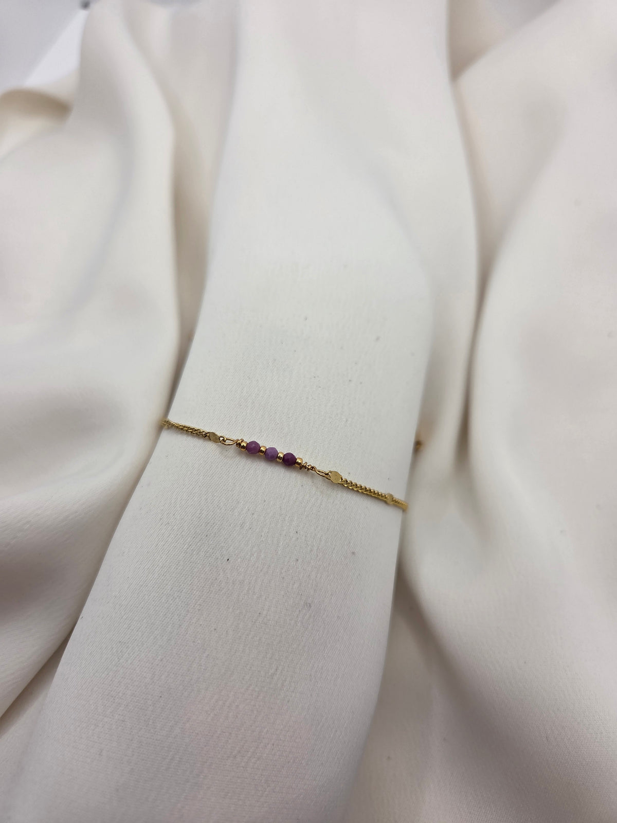Armband Robijn