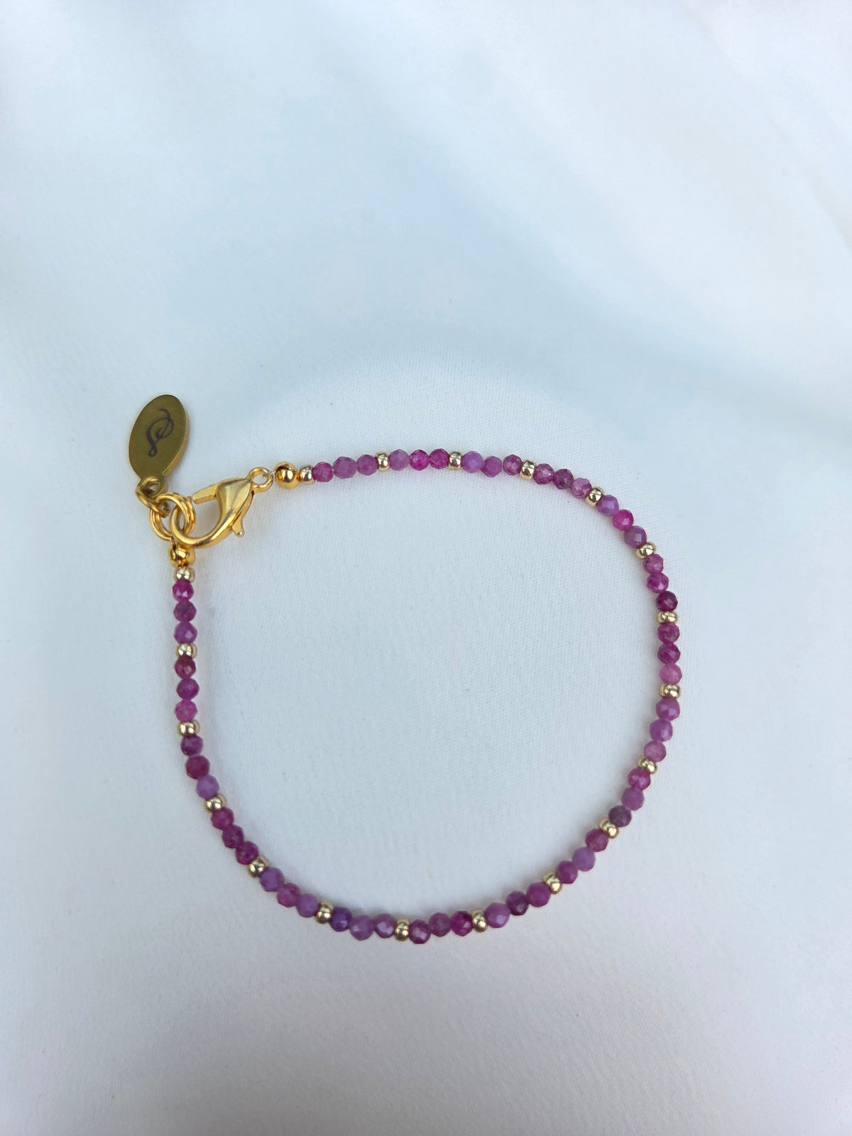 Armband Robijn