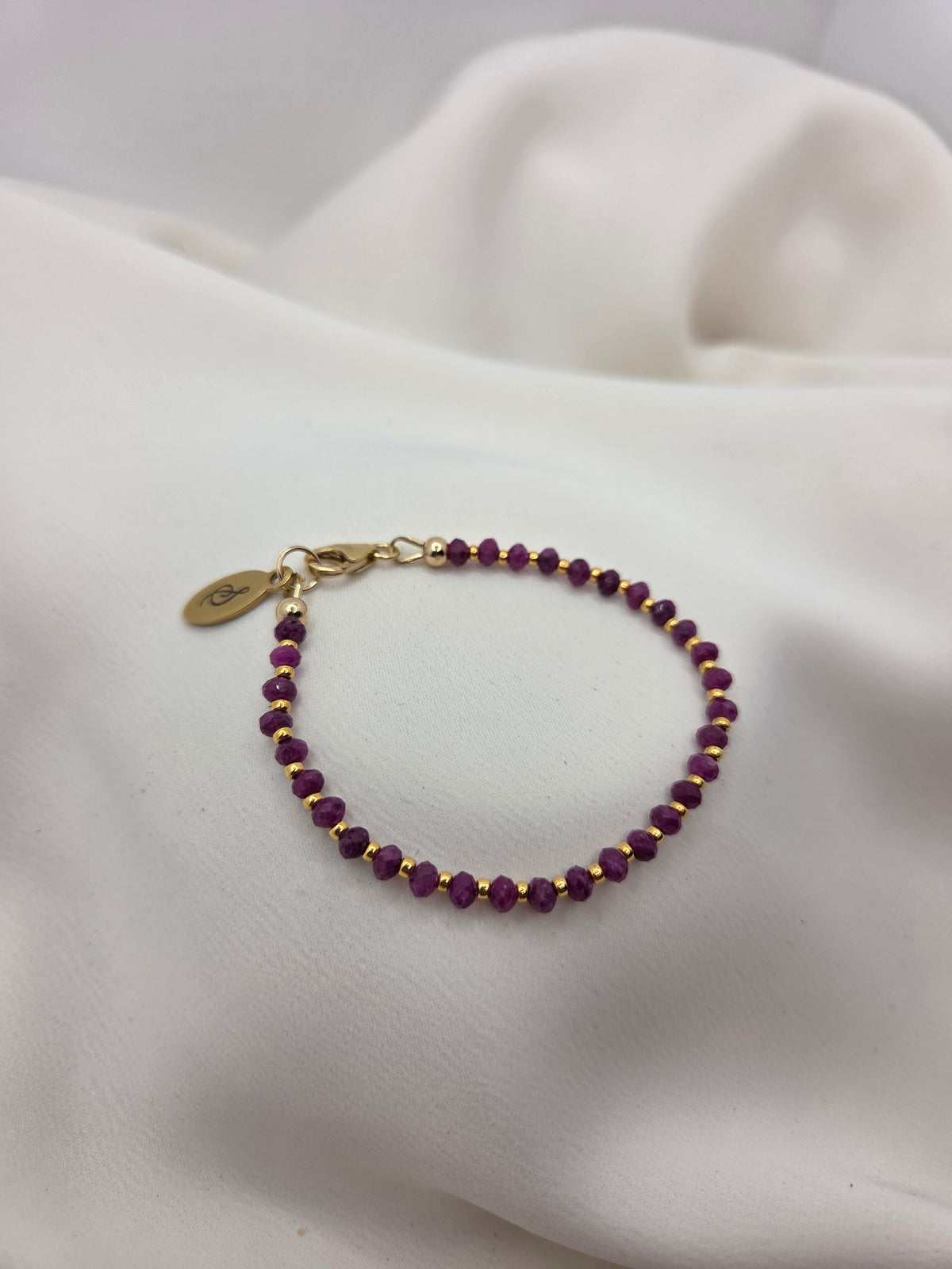 Armband Robijn