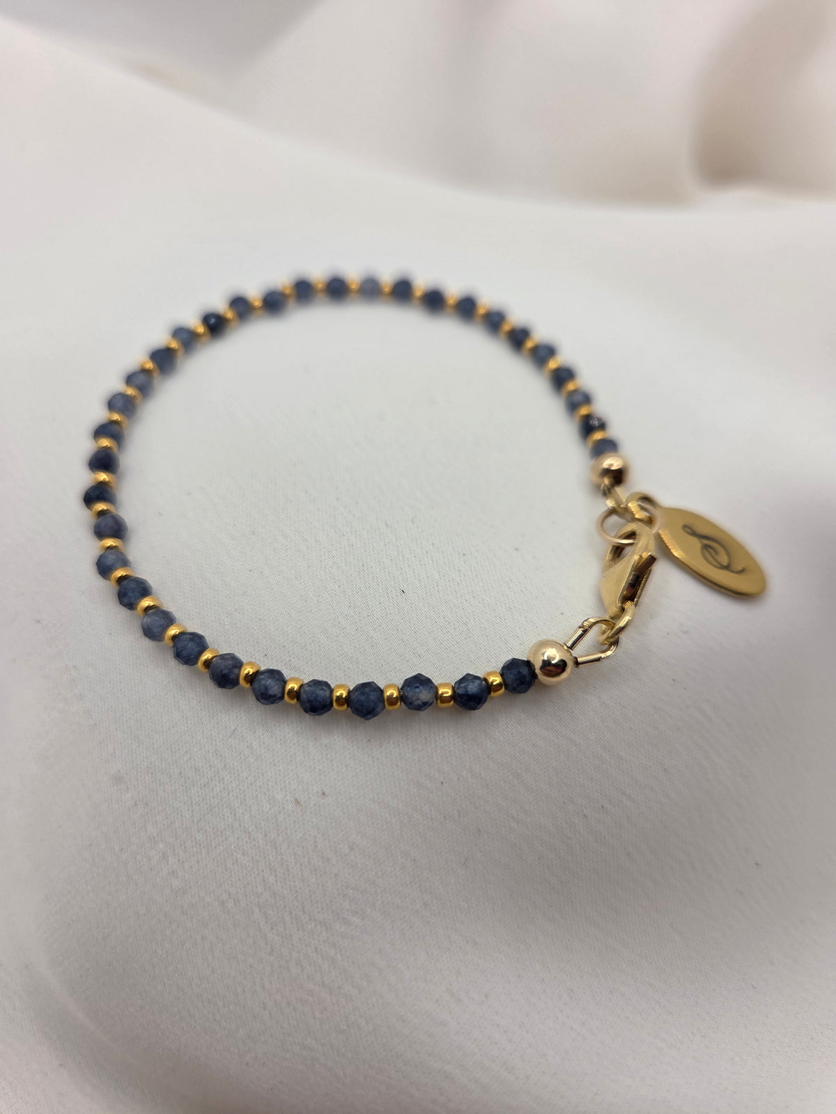 Armband Saffier