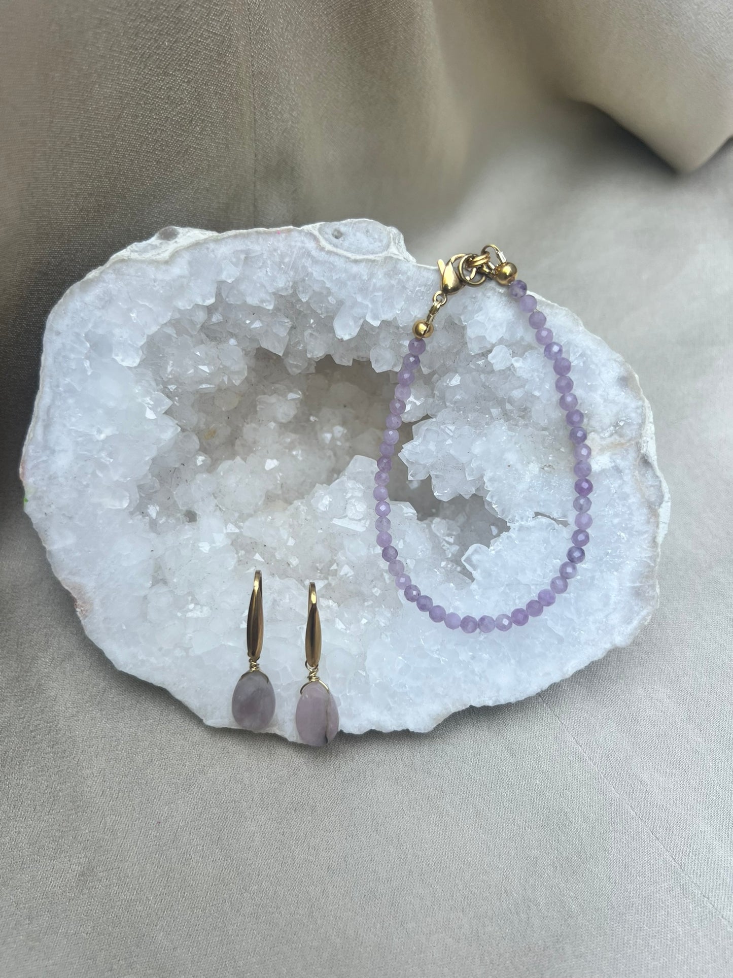 Armband amethist smal