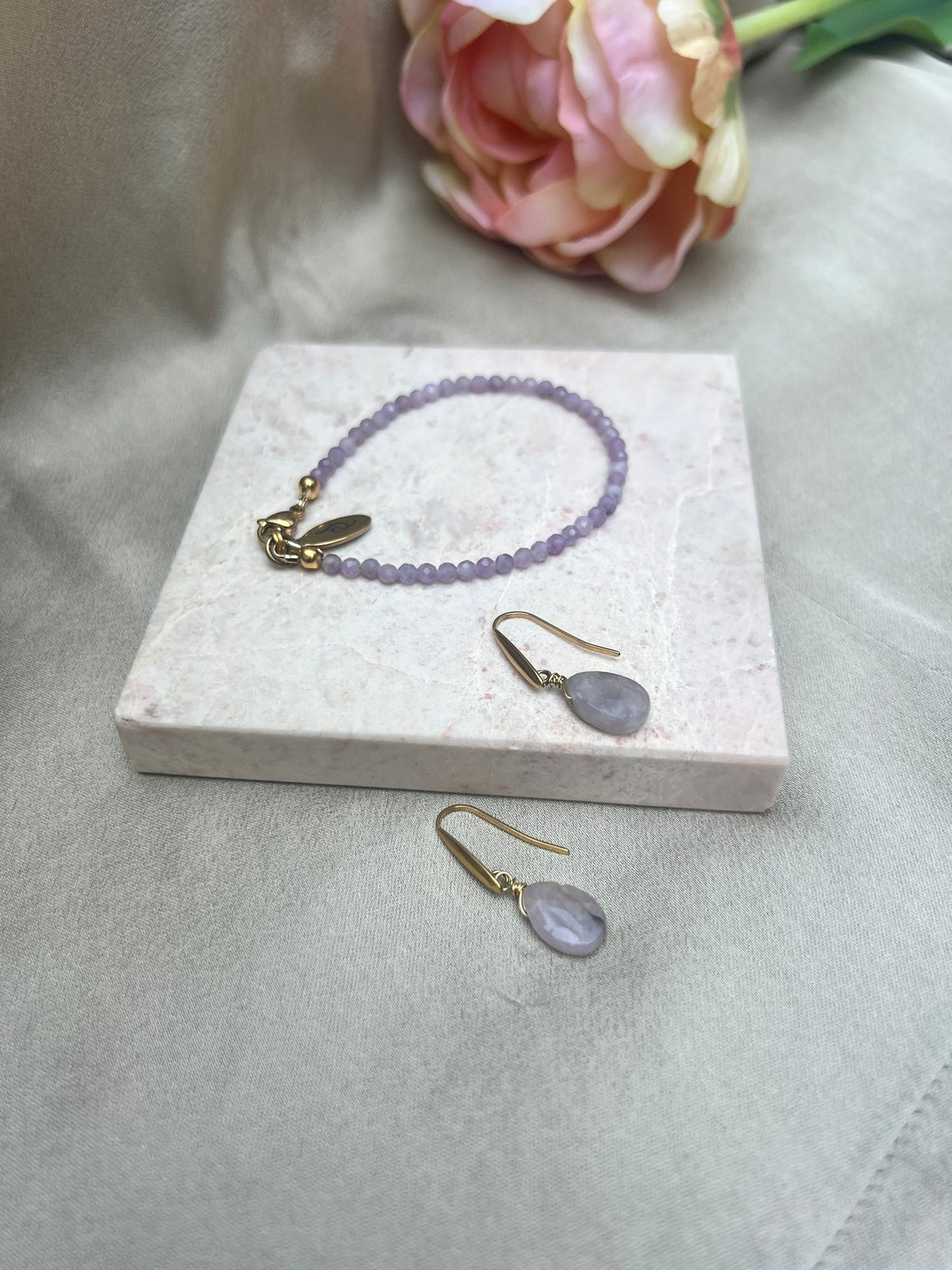 Armband amethist smal